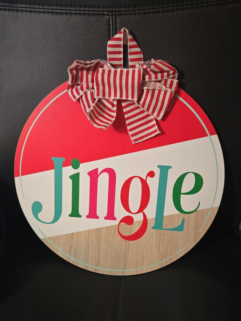 Jingle Ornament Christmas Door Decoration